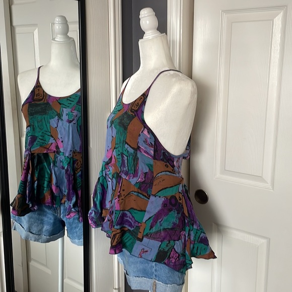 Wilfred abstract print top - Picture 6 of 8